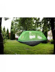 Hamac de Camping Dublu (2 persoane) 200x100 cm Plasa de tantari Verde