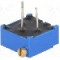 Trimer multitura, 1k&Omega;, 3/8 inch, 500mW, VISHAY - M64P102KB40