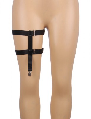 Eross jartiera Double loops One Size Black foto