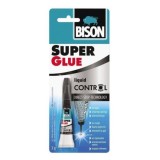 Adeziv universal, Bison Super Glue - Liquid Instant Glue, transparent, 3 g