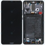 Huawei Mate 10 Pro (BLA-L09, BLA-L29) Capac frontal al modulului de afișare + LCD + digitizer + baterie gri titan 02351RVN