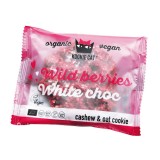 Cookie cu fructe de padure, fara gluten, eco 50g, Dragon Superfoods