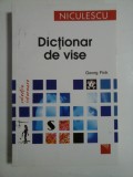 DICTIONAR DE VISE - GEORG FINK