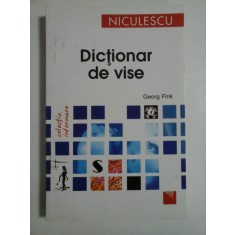 DICTIONAR DE VISE - GEORG FINK