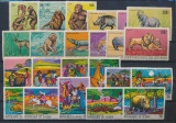 GUINEEA-Fauna-Doua serii de 23 timbre conform scan MNH, Nestampilat