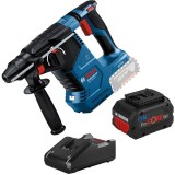 Bosch GBH 18V-24 C + ProCORE + GAL 18V-40 - Rotopercutor SDS-Plus 2.4 J + Set 1 acumulator si incarcator Li-Ion 18 V 5.5 Ah