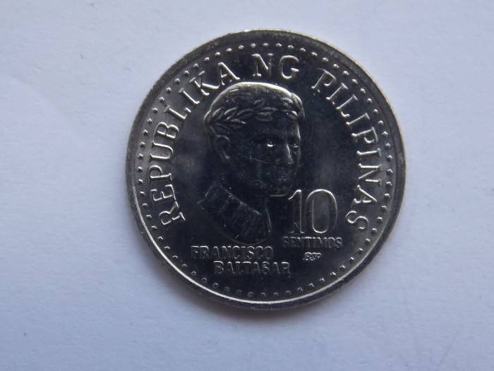 10 SENTIMOS 1982 FILIPINE-XF