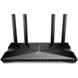 Router Wireless Archer AX10, Gigabit, Tri Band, Wi-Fi 6, 1500 Mbps, 4 Antene externe, Compatibil Alexa (Negru)