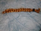 Coada impletita par Blond,par uman 52 cm,stare exact cum se vede,T.GR