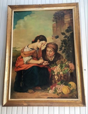 Ulei pe p&amp;acirc;nză după Bartolom&amp;eacute; Esteb&amp;aacute;n&amp;rlm; Murillo foto