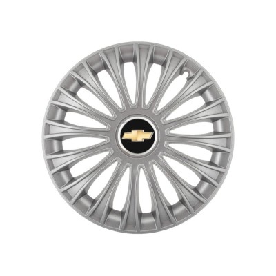 Set 4 capace roti 16 inchi (R16) Dino Gri, Compatibile cu Chevrolet foto