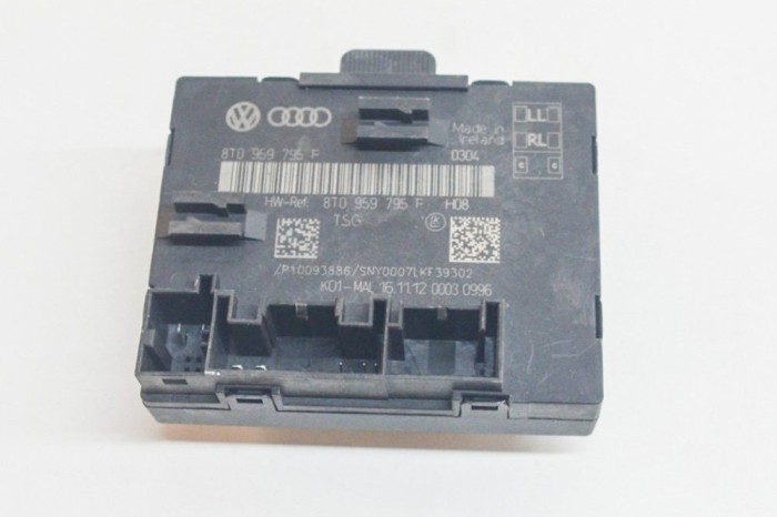 Modul de control ușă st&acirc;nga spate AUDI A5 Cabrio 8F7 2012 OEM: 8T0959795P,8T0959795F | 12297522