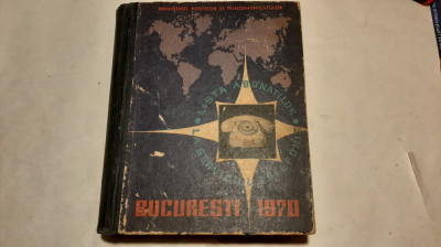 BUCURESTI - LISTA ABONATILOR LA SERVICIUL TELEFONIC 1970 foto