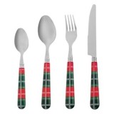 Set Tacamuri de Craciun cu Maner Rosu Verde, CMCLASS