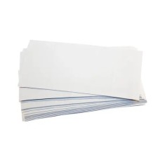 Set 100 etichete autoadezive pentru dosare Expertiz, 192 x 61 mm, alb