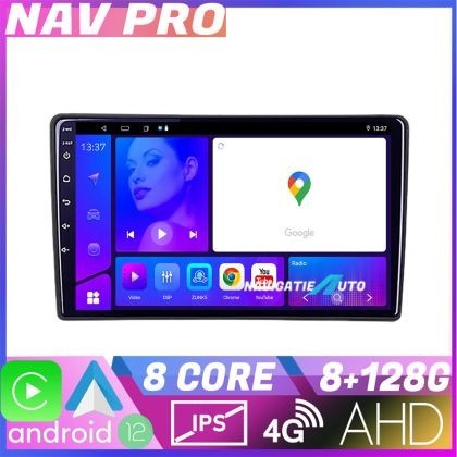 Navigatie Fiat Tipo 2015 2021 KIT TIPO EDOTEC-LITE Android Ecran 720P Octa Core 8 128 Carplay CarStore Technology