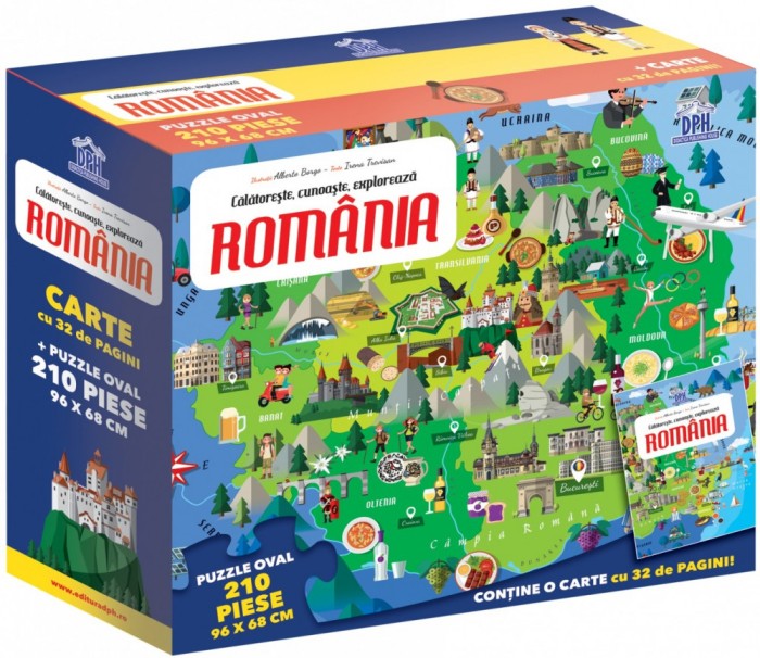 Romania - Calatoreste, Invata, Exploreaza, Matteo Gaule - Editura DPH