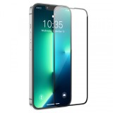 Folie de protectie Ecran HOCO G16 pentru Apple iPhone 16e / 14 / 13 Pro / 13, Sticla Securizata, Full Glue, 5D, Neagra