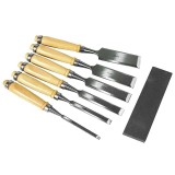 Cumpara ieftin Set de dalti pentru lemn Toolland 1340, 7 piese