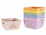 Cumpara ieftin Set 7 cosulete Paste lemn multicolor 16x16x8 cm