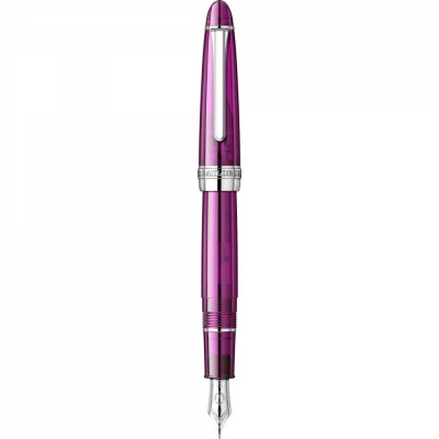 Stilou Sailor Jellyfish Violet penita aur 14k foto