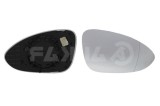 Geam oglinda exterioara cu suport fixare Porsche Panamera (971), 09.2016-, partea Stanga, incalzit; sticla convexa; geam cromat, Aftermarket