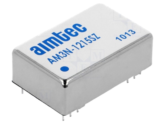 Convertor DC/DC 3W 12V la 15V
