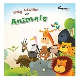 Carte de Colorat pentru Copii: Witty Activities with Animals - Activitati Distractive, Jocuri si Invata despre Animale in Engleza