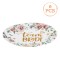 Set Farfurii Carton, Team Bride, Multicolor, 18 cm, 6 Bucăți