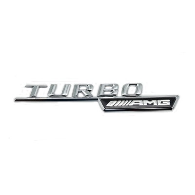 Emblema Turbo AMG aripa Mercedes foto