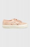 Superga tenisi 2750 MACRAME femei, culoarea roz, S81219W