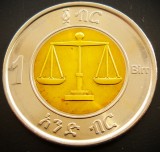 Cumpara ieftin Moneda exotica bimetal 1 BIRR - ETIOPIA, anul 2020 * cod 870 - mai rară, Africa
