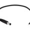 Cablu DC 5,5/2,1 mm Negru 0,2m
