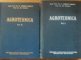 Agrotehnica G. Ionescu Sisesti, 2 Vol. (1958, Agro Silvica), 1018+1101 pagini - Agronomie
