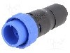 Conector circular, tata, 8 pini, BULGIN - PX0410/08P/6065