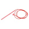 Croseta din plastic pentru crosetat tunisian Crisalida, marime 6.5 mm, Rosu
