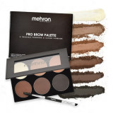 Paleta profesionala pentru sprancene cu pensula Mehron&reg; Pro Brow Palette ,24g