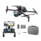 HexaCraft AngelSword &ndash; Drona cu camera duala pe gimbal 3 axe, GPS, AI Follow Me, ecran telecomanda, senzori 360, 28min zbor