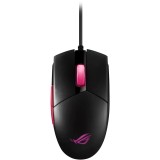 Mouse gaming ASUS ROG Strix Impact II, RGB, ambidextru, 6200 dpi, 5 butoane, iluminare Aura Sync, Electro Punk