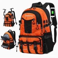 Rucsac Multifunctional de Alpinism, 52 x 34 x 19 cm Portocaliu