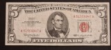 America 5 Dolari 1963 VF seria A51559947 A