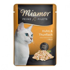 Miamor Feine Filets pui &amp;amp;amp; ton 100 g foto