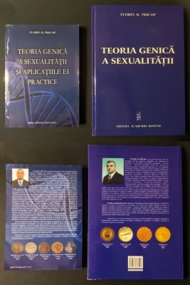 2 carti TEORIA GENETICA a SEXUALITATII si Aplicatiile ei Practice (Pasari de curte &amp;ndash; Gaini / Rase Hibrid) &amp;ndash; Florin R. Pricop circa 540 pag, ilustratii foto