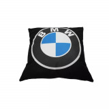 Perna si fata de perna cu imprimeu BMW, 45 x 45 Magrot 20090 negru