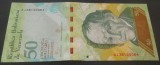 Bancnota exotica 50 BOLIVARES - VENEZUELA, anul 2015 * Cod 556 - circulata