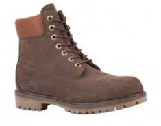 Bocanci barbat TIMBERLAND 6 inch originali piele nubuck waterproof 40 foto