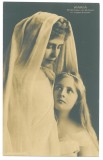2499 - Queen MARY, Maria &amp; Princess ELISAVETA, Royale - old postcard - unused
