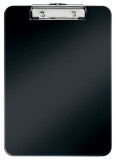 Clipboard simplu A4 polistiren Leitz WOW negru metalizat