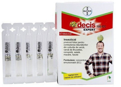Insecticid DECIS EXPERT 100 EC - 2,5 ml, Bayer, Contact foto