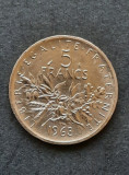 5 Francs 1963, Franta - A 3020, Europa